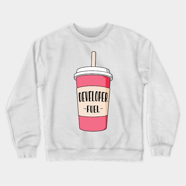 Developer job fuel Crewneck Sweatshirt by NeedsFulfilled